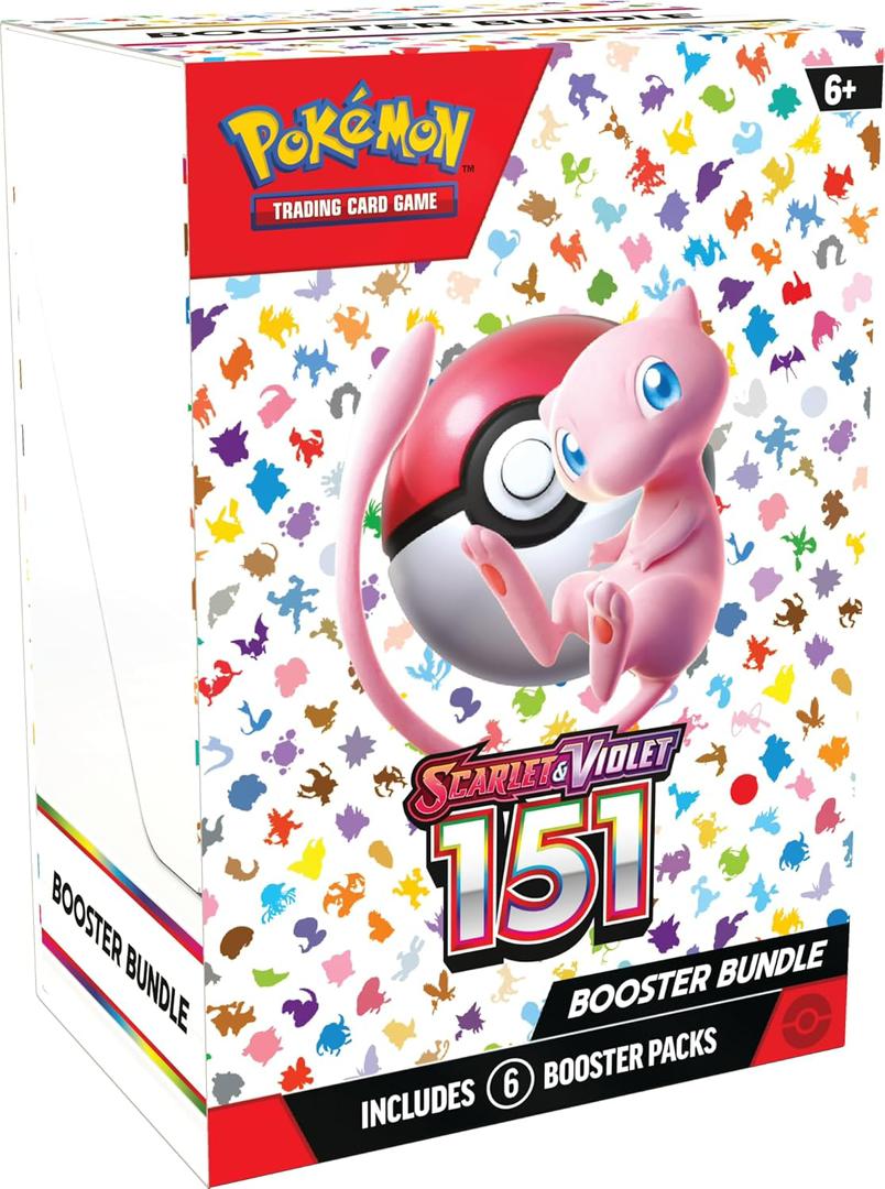 Pokémon 151 Booster Bundle — 6 Scarlet & Violet 151 booster packs sealed product