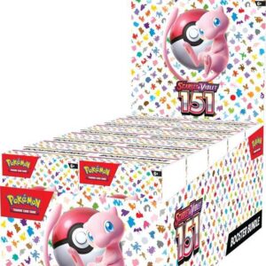 Pokémon 151 Display Box — factory-sealed Scarlet & Violet 151 booster box, 36 packs
